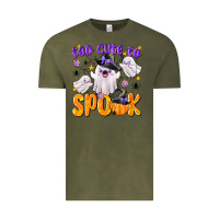 Vintage Olive Too Cute To Spook Vintage Tee - texasbilliewilder
