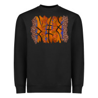 Black basketball brushstroke Heavyweight Sweatshirt - Zillion Design Studio