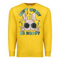 Lemon don't worry be hoppy Premium Sweatshirt - MaliasSmallBusiness