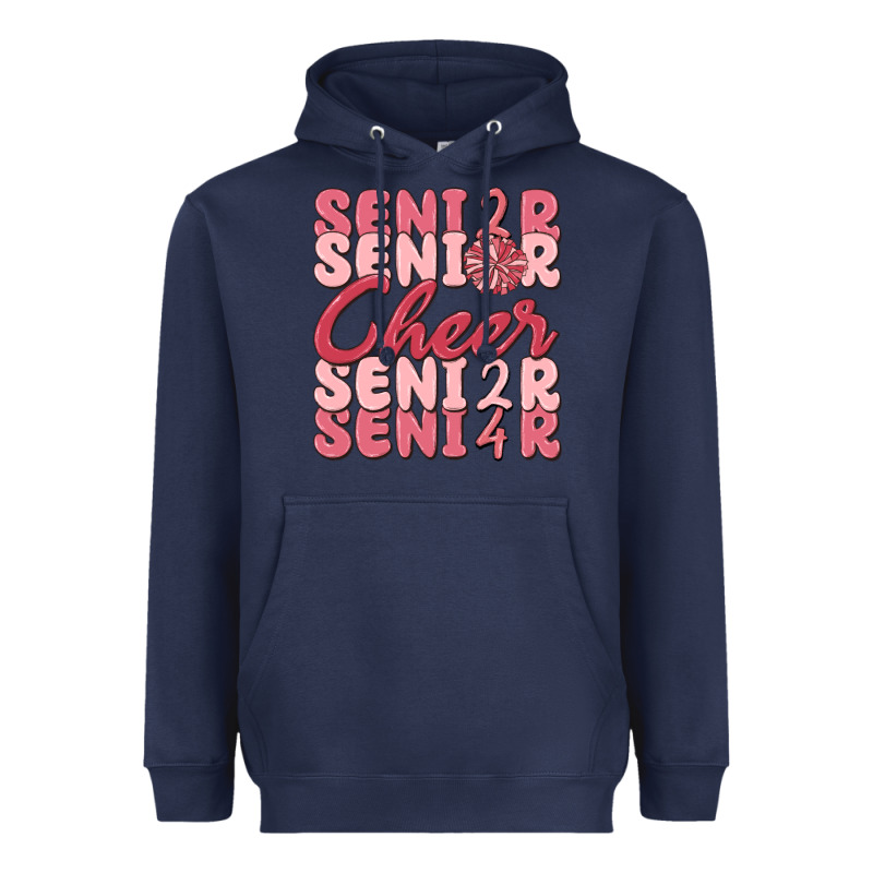 Senior Cheer 2024 Heavyweight Hoodie by MaliasSmallBusiness | Teevron