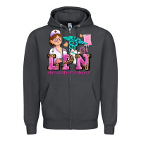 Smoke lpn licensed practical nurse Zipper Hoodie - AdoDesignShop