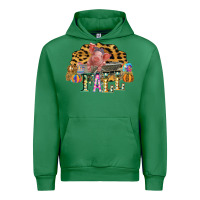 Emerald Fall Scene Pumpkin Watercolor Pig Wagon Serape Cheetah Urban Hoodie - Bettercallsaul