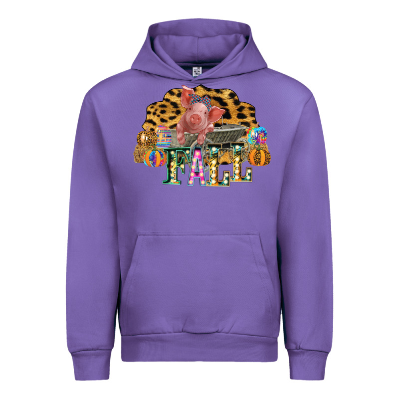 Fall Scene Pumpkin Watercolor Pig Wagon Serape Cheetah Urban Hoodie by Bettercallsaul | Teevron