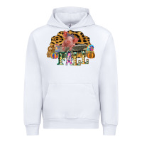 White Fall Scene Pumpkin Watercolor Pig Wagon Serape Cheetah Urban Hoodie - Bettercallsaul