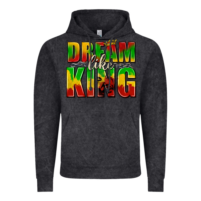 Dream Like King With Crown Vintage Hoodie by texasbilliewilder | Teevron