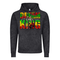 Vintage Black dream like king with crown Vintage Hoodie - texasbilliewilder