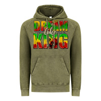 Vintage Olive dream like king with crown Vintage Hoodie - texasbilliewilder