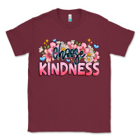 Burgundy Choose kindness Classic Tee - JahusDesignShop