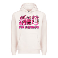 Pink Christmas Truck Premium Hoodie | Teevron
