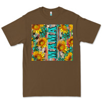 Cacao mama wıth sunflowers and gemstone Premium Tee - Artiststas