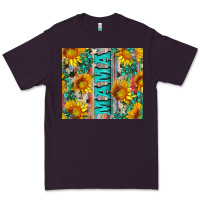 Plum mama wıth sunflowers and gemstone Premium Tee - Artiststas