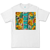 White mama wıth sunflowers and gemstone Premium Tee - Artiststas