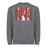 Storm baseball brushstroke Heavyweight Sweatshirt - Zillion Design Studio