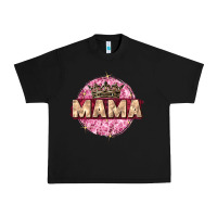 Black mama with round leopard Urban Heavy Tee - Zillion Design Studio