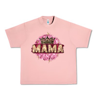 Salmon mama with round leopard Urban Heavy Tee - Zillion Design Studio