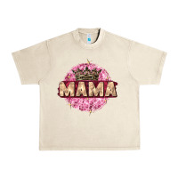 Sandshell mama with round leopard Urban Heavy Tee - Zillion Design Studio