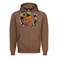 Chestnut halloween horseshoe Zipper Hoodie - JahusDesignShop