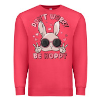 Cardinal don't worry be hoppy Premium Sweatshirt - MaliasSmallBusiness