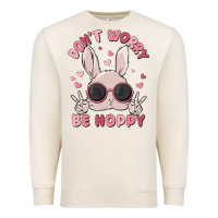 Sandshell don't worry be hoppy Premium Sweatshirt - MaliasSmallBusiness