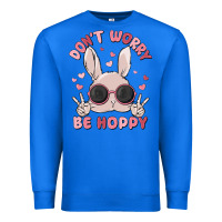 True Royal don't worry be hoppy Premium Sweatshirt - MaliasSmallBusiness