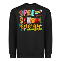 Black pre school energy Heavyweight Sweatshirt - texasbilliewilder