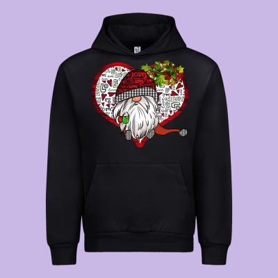 Valentine's Day Gnome Urban Hoodie Designed By Bettercallsaul