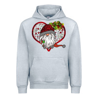 Heather Grey Valentine's Day Gnome Urban Hoodie - Bettercallsaul