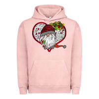 Pigment Salmon Valentine's Day Gnome Urban Hoodie - Bettercallsaul