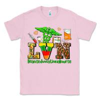 Bubblegum Pink lvn juneteenth licensed vocational nurse with croc Classic Tee - AdoDesignShop