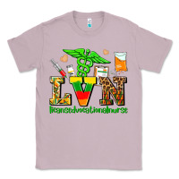 Lilac lvn juneteenth licensed vocational nurse with croc Classic Tee - AdoDesignShop