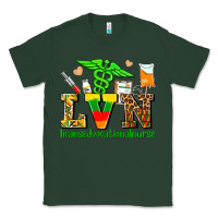Sports Green lvn juneteenth licensed vocational nurse with croc Classic Tee - AdoDesignShop