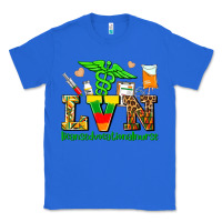 True Royal lvn juneteenth licensed vocational nurse with croc Classic Tee - AdoDesignShop
