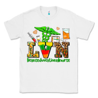 White lvn juneteenth licensed vocational nurse with croc Classic Tee - AdoDesignShop