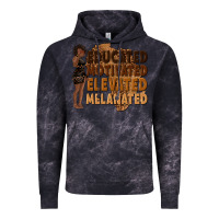 Cloud Black educated motivated elevated melanated Vintage Hoodie - texasbilliewilder