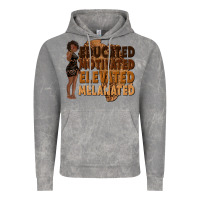 Cloud Rock educated motivated elevated melanated Vintage Hoodie - texasbilliewilder
