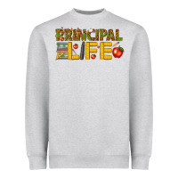 Heather Grey principal life Heavyweight Sweatshirt - texasbilliewilder