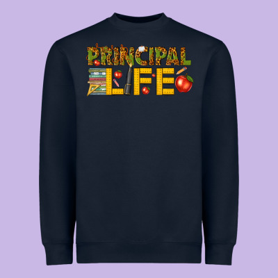 Principal Life Heavyweight Sweatshirt Designed By Texasbilliewilder