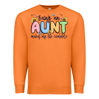 Carrot being an aunt makes my life complete Premium Sweatshirt - MaliasSmallBusiness