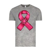 Cloud Rock breast cancer awareness ribbon Vintage Tee - RanaPortraitStore