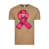 Vintage Coffee breast cancer awareness ribbon Vintage Tee - RanaPortraitStore