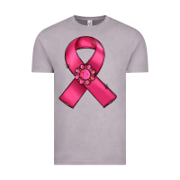 Vintage Zinc breast cancer awareness ribbon Vintage Tee - RanaPortraitStore