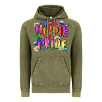 Vintage Olive hippie pride Vintage Hoodie - Zillion Design Studio