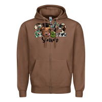 Chestnut highland cow 2022 Zipper Hoodie - JahusDesignShop