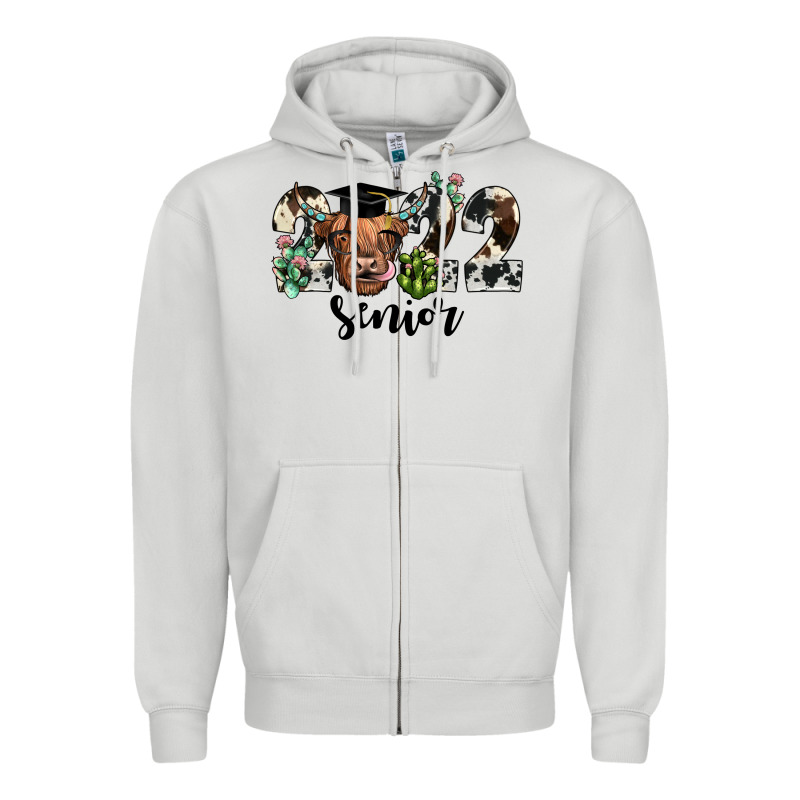 Highland Cow 2022 Zipper Hoodie by JahusDesignShop | Teevron