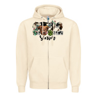 Sandshell highland cow 2022 Zipper Hoodie - JahusDesignShop