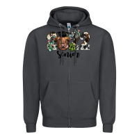 Smoke highland cow 2022 Zipper Hoodie - JahusDesignShop