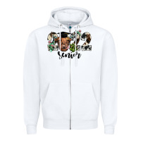White highland cow 2022 Zipper Hoodie - JahusDesignShop
