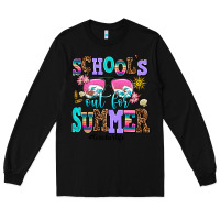 Black school's out for summer teacherlife Long Sleeve Tee - AdoDesignShop