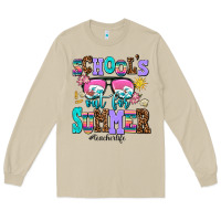 Mushroom school's out for summer teacherlife Long Sleeve Tee - AdoDesignShop