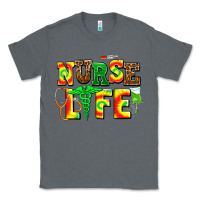Charcoal Heather juneteenth nurse life Classic Tee - AdoDesignShop